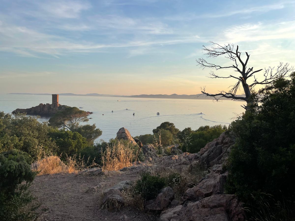 Cannes — la mer et la côte de la Côte d'Azur